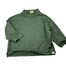 Load image into Gallery viewer, Unisex Nature Baby, khaki organic merino wool lightweight knit top, EUC, size 2,  