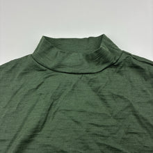 Load image into Gallery viewer, Unisex Nature Baby, khaki organic merino wool lightweight knit top, EUC, size 2,  