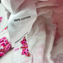 Load image into Gallery viewer, Girls Country Road, lined cotton 3/4 sleeve top, GUC, size 8,  