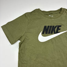 Load image into Gallery viewer, Boys Nike, khaki cotton sports / activewear top, GUC, size 10-11,  