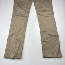 Load image into Gallery viewer, Boys Calvin Klein, stretch cotton chino pants, adjustable, Inside leg: 69.5cm, GUC, size 14,  