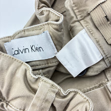Load image into Gallery viewer, Boys Calvin Klein, stretch cotton chino pants, adjustable, Inside leg: 69.5cm, GUC, size 14,  