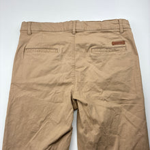 Load image into Gallery viewer, Boys Country Road, stretch cotton chino pants, adjustable, Inside leg: 70cm, EUC, size 14,  