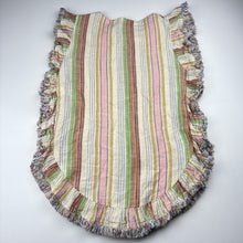 Load image into Gallery viewer, Girls ZIMMERMANN, striped cotton / linen kaftan / beach dress, GUC, size 6, L: 60cm at middle
