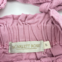 Load image into Gallery viewer, Girls SCARLETT ROSE, pink cotton summer dress, EUC, size 1, L: 44cm