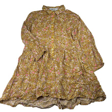 Load image into Gallery viewer, Girls H&amp;M, floral viscose shirt dress, EUC, size 8, L: 58cm