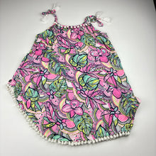 Load image into Gallery viewer, Girls Eve's Sister, colourful lightweight viscose summer dress, GUC, size 8, L: 75cm approx