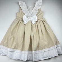 Load image into Gallery viewer, Girls Catherine Malandrino, lined cotton party / special occasion dress, EUC, size 7, L: 64cm