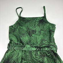 Load image into Gallery viewer, Girls Ollie's Place, cotton / linen summer playsuit, EUC, size 6,  