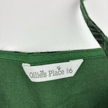 Load image into Gallery viewer, Girls Ollie's Place, cotton / linen summer playsuit, EUC, size 6,  