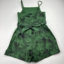 Load image into Gallery viewer, Girls Ollie's Place, cotton / linen summer playsuit, EUC, size 6,  