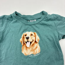Load image into Gallery viewer, Unisex Peter Alexander, cotton pyjama tee / top, dog, EUC, size 0,  