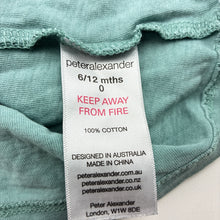 Load image into Gallery viewer, Unisex Peter Alexander, cotton pyjama tee / top, dog, EUC, size 0,  