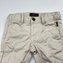 Load image into Gallery viewer, Boys Indie, stretch cotton chino pants, adjustable, EUC, size 00,  