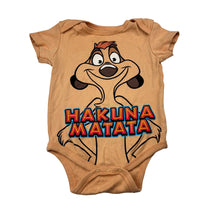 Load image into Gallery viewer, Unisex Disney, Lion King soft cotton bodysuit / romper, GUC, size 00,  