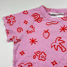 Load image into Gallery viewer, Girls Bonds, stretchy pyjama tee / top, EUC, size 2,  