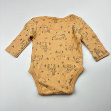 Load image into Gallery viewer, Unisex Disney, Winnie the Pooh soft cotton bodysuit / romper, EUC, size 0000,  