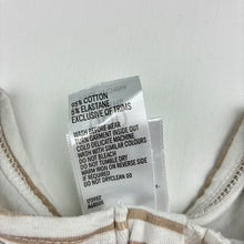 Load image into Gallery viewer, Unisex Beatrix Potter, Peter Rabbit stretchy zip romper, EUC, size 000,  