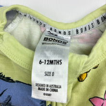 Load image into Gallery viewer, Unisex Bonds, Disney Winnie the Pooh zip wondersuit / zippy / romper, GUC, size 0,  
