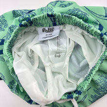 Load image into Gallery viewer, Boys Little Fishy Swim, lined board shorts, elasticated, EUC, size 2,  