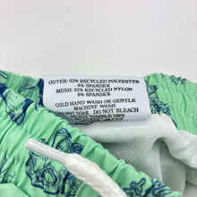 Load image into Gallery viewer, Boys Little Fishy Swim, lined board shorts, elasticated, EUC, size 2,  