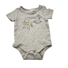 Load image into Gallery viewer, Unisex Disney, Winnie the Pooh cotton bodysuit / romper, EUC, size 000,  