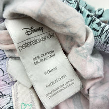 Load image into Gallery viewer, Girls Peter Alexander, Disney Princess bloomers / nappy cover, wash fade &amp; pilling, FUC, size 0,  