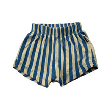 Load image into Gallery viewer, Unisex Bonds, striped stretchy shorts, elasticated, EUC, size 000,  