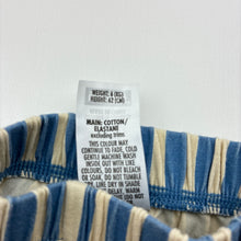 Load image into Gallery viewer, Unisex Bonds, striped stretchy shorts, elasticated, EUC, size 000,  