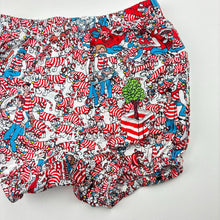 Load image into Gallery viewer, Unisex Peter Alexander, WHERE'S WALLY? lightweight cotton pyjama shorts, EUC, size 00,  