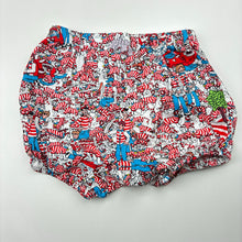 Load image into Gallery viewer, Unisex Peter Alexander, WHERE'S WALLY? lightweight cotton pyjama shorts, EUC, size 00,  