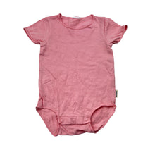 Load image into Gallery viewer, Girls Bonds, pink stretchy bodysuit / romper, GUC, size 000,  