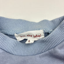 Load image into Gallery viewer, Unisex soll. the label, blue romper, EUC, size 0,  