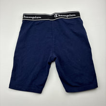 Load image into Gallery viewer, Girls Champion, Authentic navy stretchy sports / activewear shorts, EUC, size 14,  