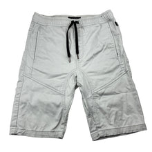 Load image into Gallery viewer, Boys Indie, knit denim shorts, elasticated, light marks front left cuff, FUC, size 12,  