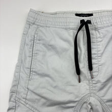 Load image into Gallery viewer, Boys Indie, knit denim shorts, elasticated, light marks front left cuff, FUC, size 12,  