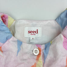 Load image into Gallery viewer, Girls Seed, linen / viscose dress, light marks lower front, FUC, size 3, L: 55cm
