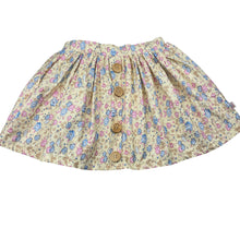 Load image into Gallery viewer, Girls BLUSH KIDS, lightweight floral cotton skirt, elasticated, GUC, size 4,  