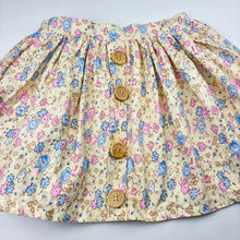 Load image into Gallery viewer, Girls BLUSH KIDS, lightweight floral cotton skirt, elasticated, GUC, size 4,  