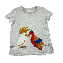 Load image into Gallery viewer, Boys Seed, cotton tee / top, parrots, mark lower back, FUC, size 4,  