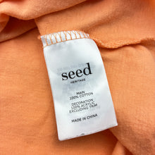 Load image into Gallery viewer, Girls Seed, cotton tee / top, flowers, marks on front, FUC, size 6,  