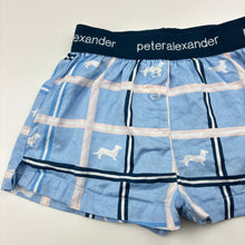 Load image into Gallery viewer, Unisex Peter Alexander, lightweight cotton pyjama shorts, GUC, size 2,  