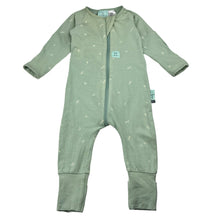 Load image into Gallery viewer, Unisex ergoPouch, 0.2 Tog organic cotton blend sleepsuit / romper, *discolouration at neck*, FUC, size 00,  