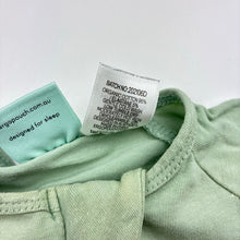 Load image into Gallery viewer, Unisex ergoPouch, 0.2 Tog organic cotton blend sleepsuit / romper, *discolouration at neck*, FUC, size 00,  