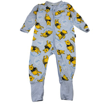 Load image into Gallery viewer, Unisex Bonds, Disney Winnie the Pooh zip wondersuit / zippy / romper, GUC, size 0,  