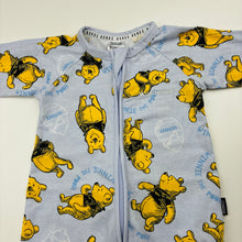 Load image into Gallery viewer, Unisex Bonds, Disney Winnie the Pooh zip wondersuit / zippy / romper, GUC, size 0,  