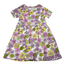 Load image into Gallery viewer, Girls Mango, floral cotton dress, GUC, size 6, L: 59cm