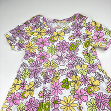 Load image into Gallery viewer, Girls Mango, floral cotton dress, GUC, size 6, L: 59cm
