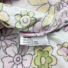 Load image into Gallery viewer, Girls Mango, floral cotton dress, GUC, size 6, L: 59cm
