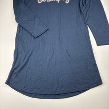 Load image into Gallery viewer, Girls Anko, navy nightie / night dress, NEW, size 10,  